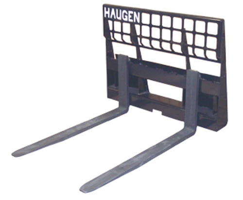 Haugen MPF 48-10 is a robust and reliable pallet fork ideal for many material handling applications. This model features a generous 48” long fork with a capacity of up to 5000 lbs, allowing it to easily lift and transport heavy objects with precision control. The high quality construction ensures long lasting durability, while the ergonomically designed handles provide smooth operation. You’ll appreciate its heavy duty steel construction, as well as its wide base that allows for exceptional stability while in use.