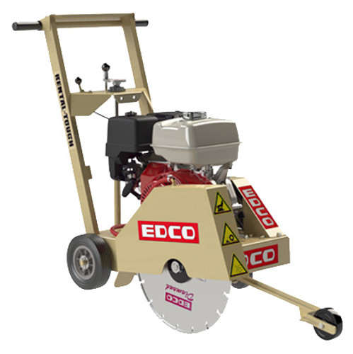 This high quality saw features a 14 HP Kphler engine and 7-gauge steel laser cut frame, along with rubber grips and wide handles to give you greater control. The screw boot belt tensioner helps prevent any frame damage while cutting and the improved throttle cable provides smoother operation.