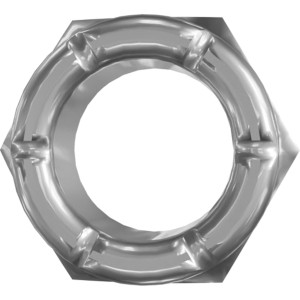 Genie Lift Part # 1283030GT - NUT,LP NYLOCK,5/8-11,2,ZAG, EA