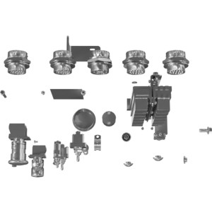 Genie Lift Part # 1313962GT - FORMING, DRIVE ENABLE SWITCH MOUNT, EA