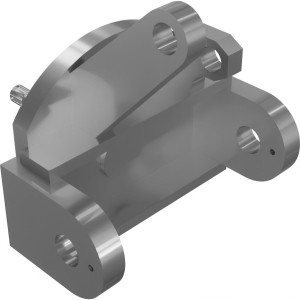 Genie Lift Part # 229712GT - YOKE MACHINING L.H.(2WD), EA