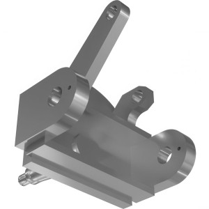 Genie Lift Part # 229712GT - YOKE MACHINING L.H.(2WD), EA