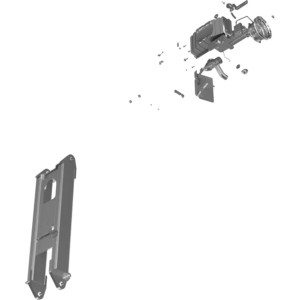 Genie Lift Part # 1309496GT - ASSY,WELDMENT SHORT LINK WITH BEARINGS, S60/65-XC, EA