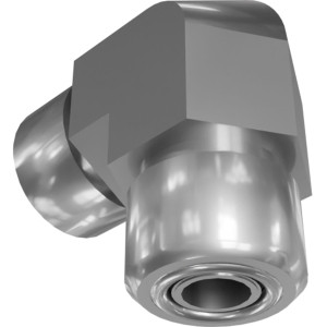 Genie Lift Part # 1297736GT - FITTING, ELBOW, 90D, ORFS-6 TO ORFS-6, EA