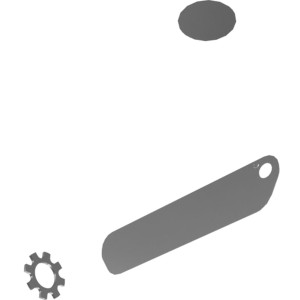 Genie Lift Part # 1312600GT - WASHER, STAR, EXTERNAL, 0.3125, EA