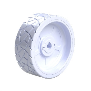 Genie Lift Part # 1314727GT - TIRE/WHEEL, NON-MARKING, TAPERED SHAFT, 12x4.5 CASTING, EA