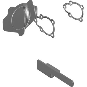 Genie Lift Part # 145266GTSB - BRACKET,GATE STOP,GR,NRW,SUNBELT, EA