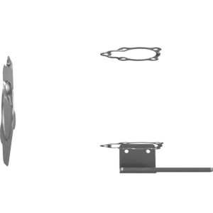 Genie Lift Part # 145266GTSB - BRACKET,GATE STOP,GR,NRW,SUNBELT, EA