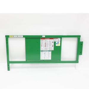 Genie Lift Part # 235097GTSB - PLAT EXT DECK RAIL ASSY,END,WO, SB GREEN, EA
