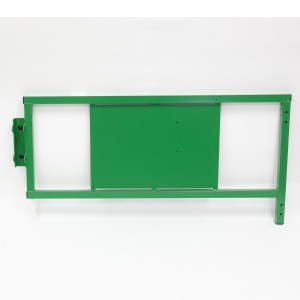 Genie Lift Part # 235097GTSB - PLAT EXT DECK RAIL ASSY,END,WO, SB GREEN, EA