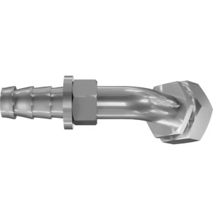 Genie Lift Part # 56353GT - HOSE END, BARB, FSW, ORFS, 45D, 12-, EA