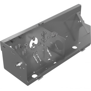 Genie Lift Part # 94428GTSB - WELDMENT,COVER SUPPORT RH,SUNBELT, EA