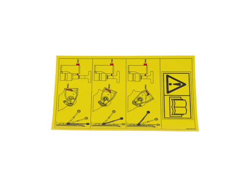 JLG Part # 08438700 | DECAL,DECAL, EA