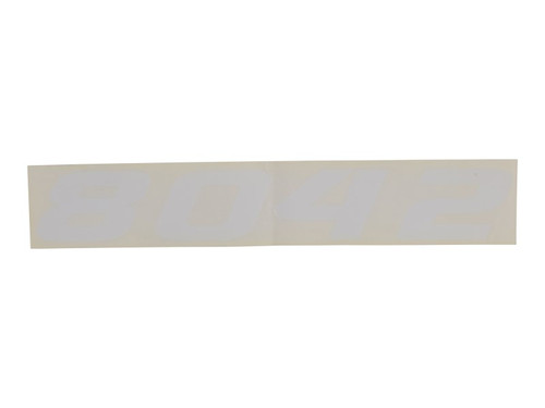 JLG Part # 1001263591 | DECAL,MODEL BOOM HEAD 8042, EA
