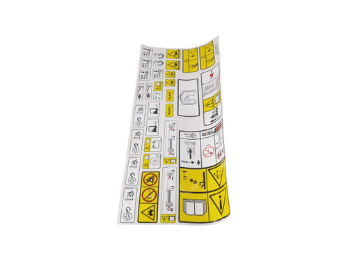 JLG Part # 1001277928 | KIT,DECAL SHEET NANO35, EA