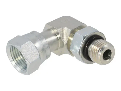 JLG Part # 8770104S | ADPT,90 S FSORFS/ORB 6-6 FG, EA
