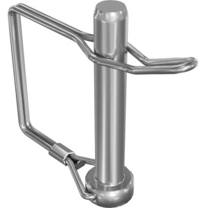 Genie Lift Part # 1318713GT - PIN,WIRE LOCK,3/8X1.75 SQ TAB LOCK, EA