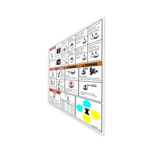 Genie Lift Part # 1321497GT - DECAL,DANGER/WARNING, WORD LABEL, GS2646, EA