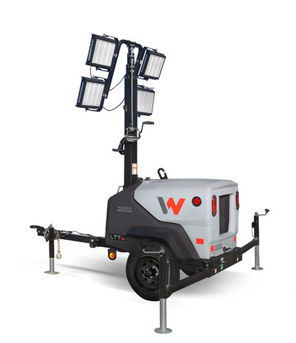 The LTT4 and LTT6 light towers offer a smaller footprint, and the long-lasting LED's deliver exceptional light coverage for a variety of applications where temporary lighting is needed. The units are equipped with auxiliary power which adds to the versatility of these machines. 