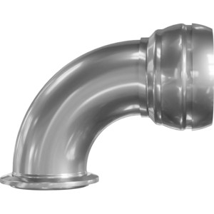 Genie Lift Part # 220033GT - ELBOW,EXHAUST,1204E-E44TA, EA