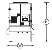 Offers a 175kVA prime power and sound-proof aluminum cabinet. Includes a 500-hour service interval and cold weather options for versatile performance.