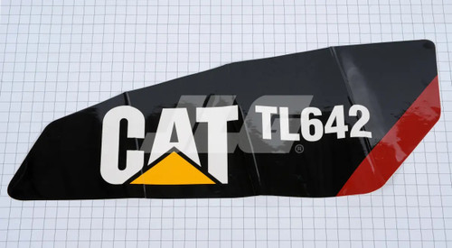 JLG Part # 1001090051 - DECAL, TL642 LH BOOM CAT, EA