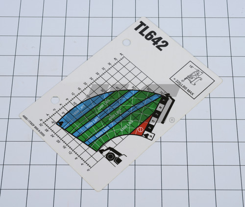 JLG Part # 1001108650 - LOAD,CHART TL642, EA