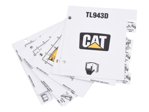JLG Part # 1001210608 - LOAD,BOOKLET TL943D OR, EA