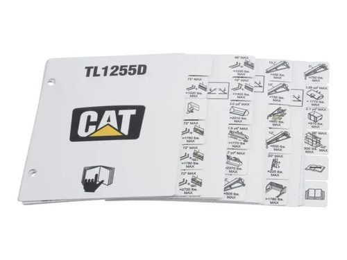 JLG Part # 1001211158 - LOAD,BOOKLET TL1255D, EA