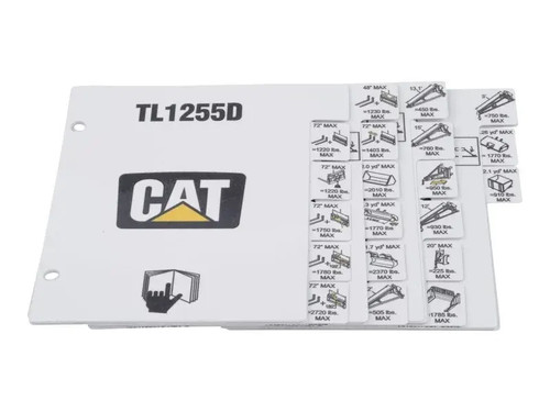 JLG Part # 1001212229 - LOAD,BOOKLET TL1255D, EA