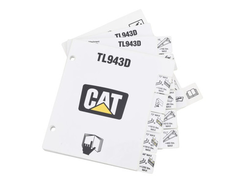 JLG Part # 1001212413 - LOAD,BOOKLET TL943D OR, EA