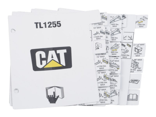 JLG Part # 1001259580 - LOAD,BOOKLET TL1255, EA