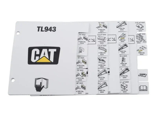 JLG Part # 1001259895 | LOAD,BOOKLET TL943 OR, EA