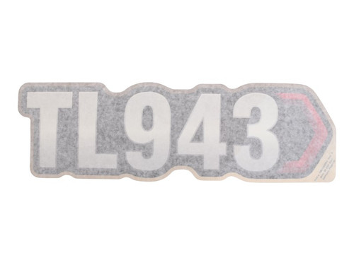 JLG Part # 1001269054 - DECAL,BOOM TL943, EA