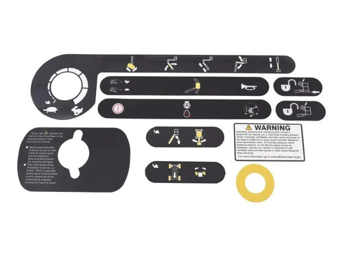 JLG Part # 1001299242 | KIT,CONSOLE DECAL KIT E450AJ, EA