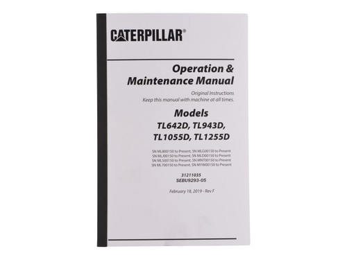 JLG Part # 31211035 - TL642/943D, TL10/1255D O&MM, EA