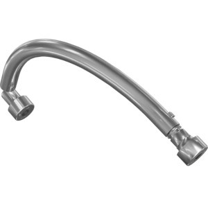 Genie Lift Part # 1296260-1400GT - HOSE ASSEMBLY-1/2" FUEL GATES,STR FEM,90 FEM, EA