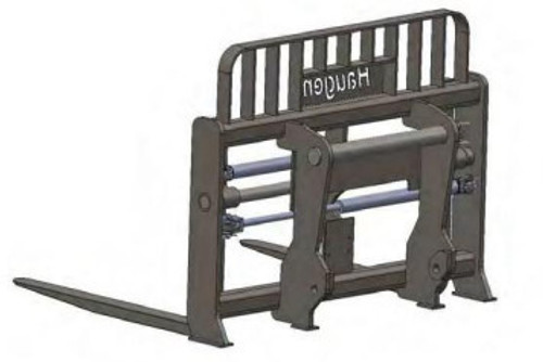 Rear view of the frame, showcasing the overall structure and mounting system for a secure fit.