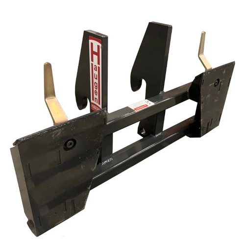 Maximize your telehandler’s potential with the Haugen Tele-Tach Mount for Genie 5519. Designed for durability and precision, this adapter lets you connect skid steer attachments effortlessly, making your equipment more versatile than ever.