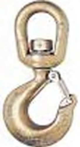 Haugen M-15TSH - 15 Ton Swivel Hook with Latch, Capacity 30,000 lbs, Weight 23.25 lbs Haugen M-15TSH - 15 Ton Swivel Hook with Latch, Capacity 30,000 lbs, Weight 23.25 lbs