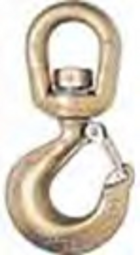 Haugen M-15TSH - 15 Ton Swivel Hook with Latch, Capacity 30,000 lbs, Weight 23.25 lbs Haugen M-15TSH - 15 Ton Swivel Hook with Latch, Capacity 30,000 lbs, Weight 23.25 lbs