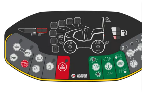 Clearly arranged, intuitive operator panel

 The operator panel has a voice-neutral, purely graphical interface. This visually attractive display makes operation easy and intuitive. This allows the operator to find his way around very quickly.
 The operating displays of the machine are integrated in the operator panel. Due to this, the operator has all machine functions in view at all times.