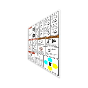 Genie Lift Part # 1321496FRGT | DECAL, DANGER/WARNING, WORD LABEL, GS1932/GS32, EA