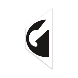 Genie Lift Part # 1334603GT | DECAL, COSMETIC, G, GTH-1056, BLACK, 231 X 503 MM, EA