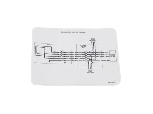 JLG Part # 1001315509 | DECAL,BOX JUNCTION ASSY, EA