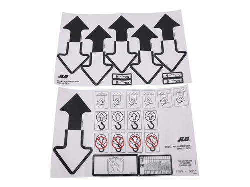 JLG Part # 2902303S | KIT,DECAL MASTER, EA