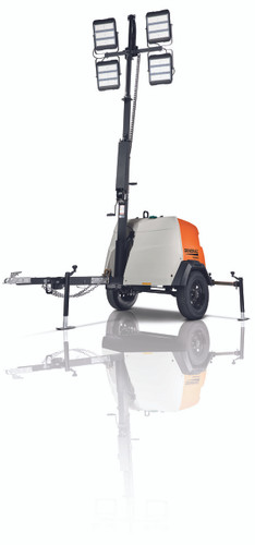 Illumination by the MLTS-K demonstrates strong, even lighting coverage that improves safety and productivity.