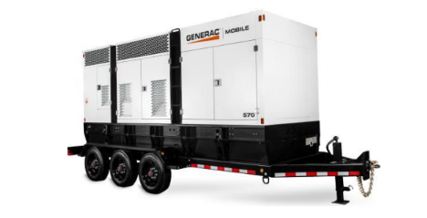 Generac MDE570P - MOBILE DIESEL GENERATOR SET | 18.1 L | 570 kVA