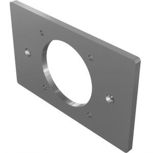 Genie Lift Part # T112561GT - PLATE,UK POWER TO PLATFORM, EA