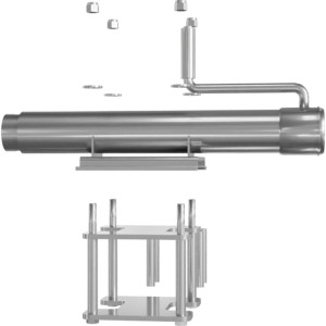 Genie Lift Part # T113621GT - KIT, MOUNTING, TONGUE JACK, EA